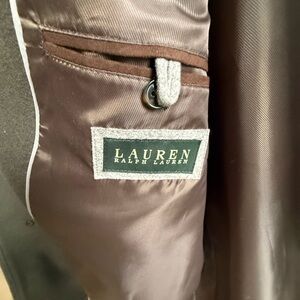 Men’s 44R Olive Green Lauren Ralph Lauren Overcoat